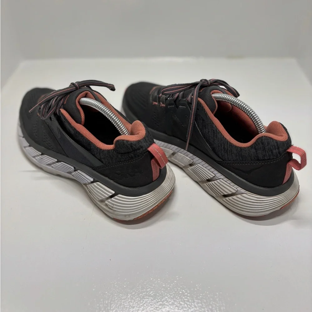 HOKA Gaviota 2 Women’s Running Shoes Size 11 Black Coral Stability Sneakers - Picture 5 of 13